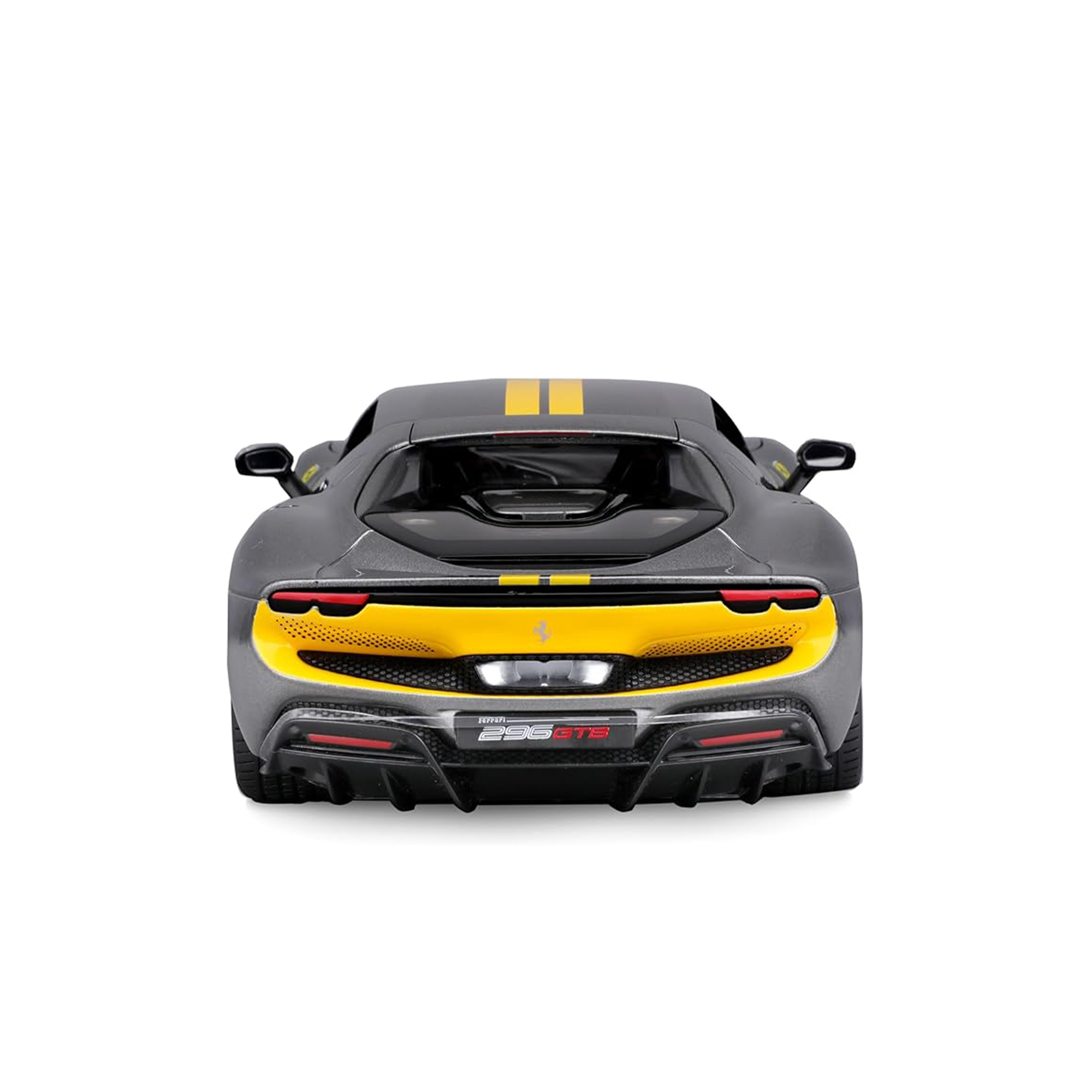 Ferrari 296 GTB Assetto Fiorano — Grey/Yellow | 1:18 - Image 3