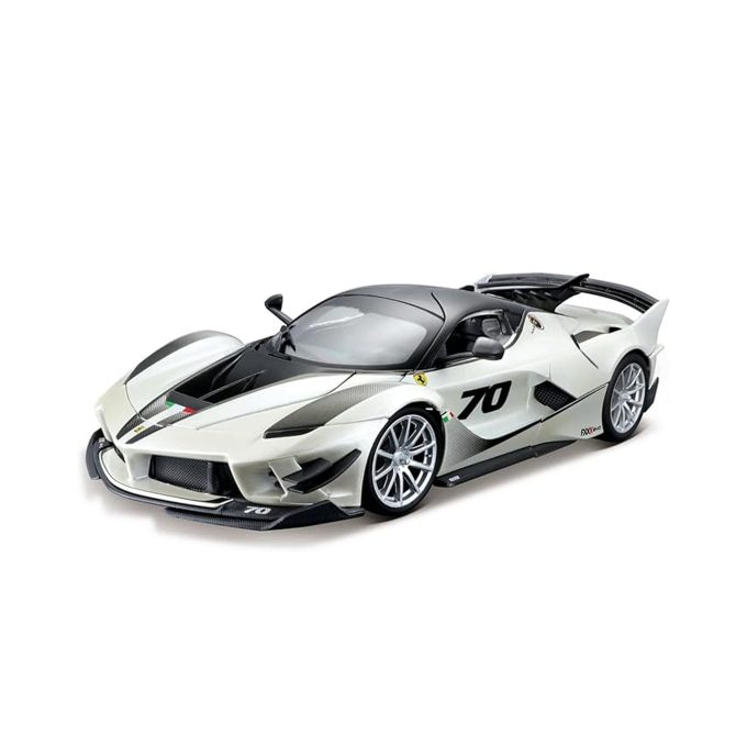 Ferrari FXX-K Evo — White/Black | 1:18