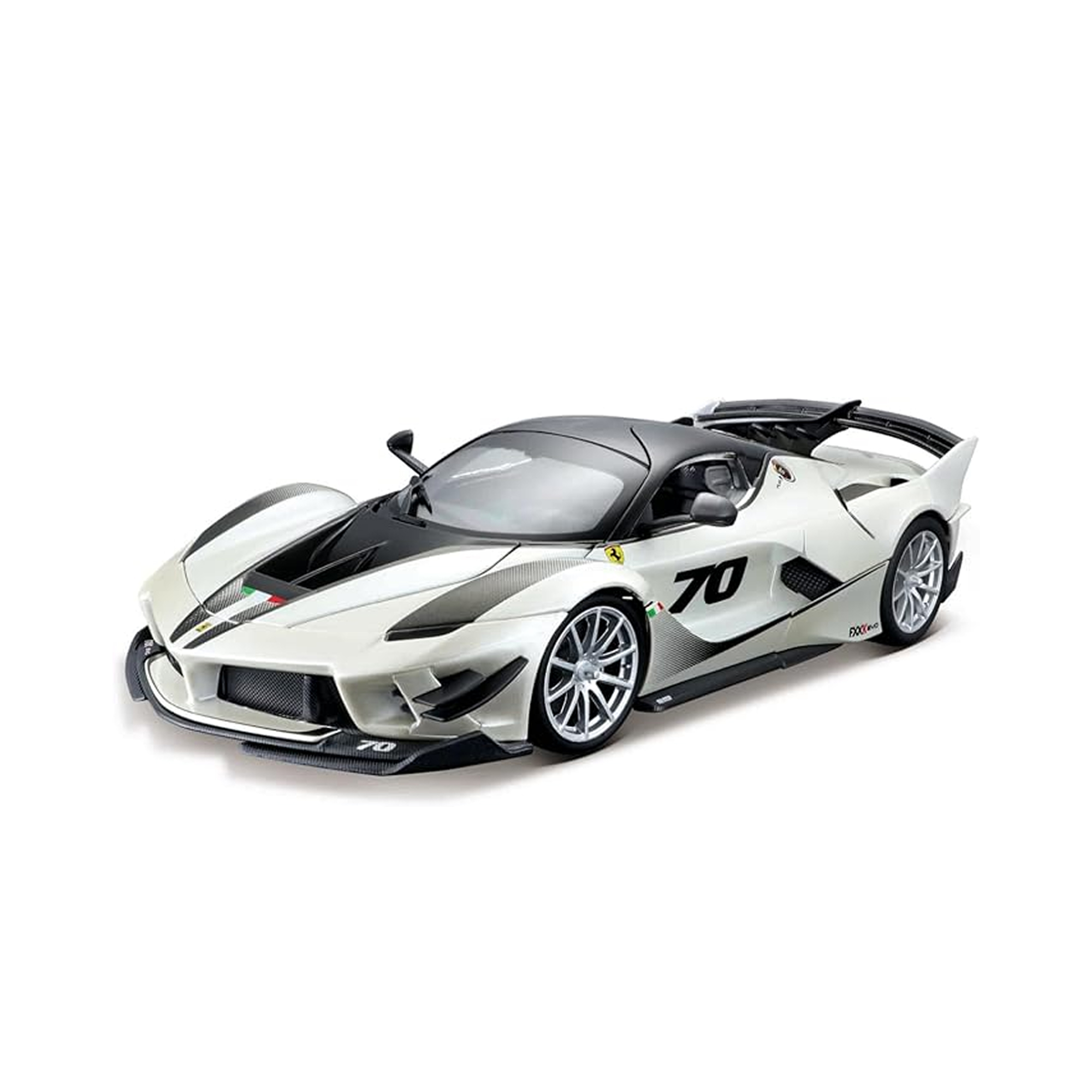 Ferrari FXX-K Evo — White/Black | 1:18