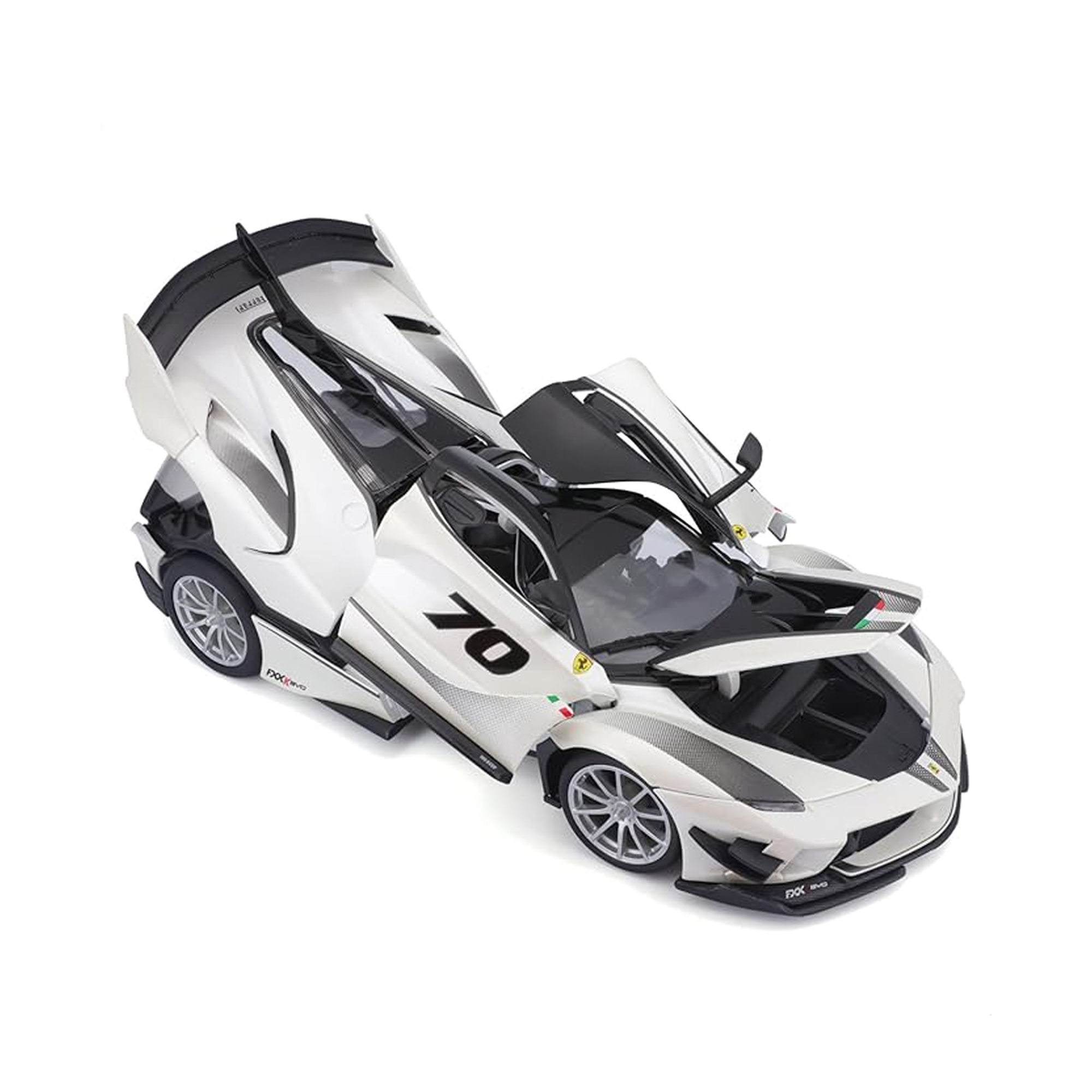 Ferrari FXX-K Evo — White/Black | 1:18 - Image 2