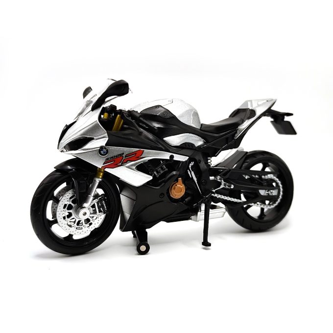 Bmw S1000Rr 2020 Metal Motorcycle Model — Red | 1:12