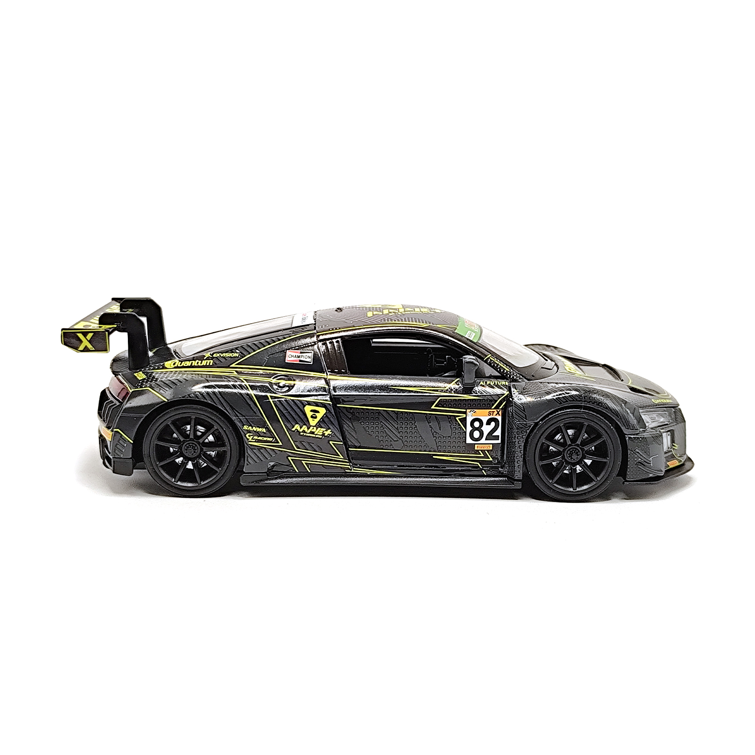 Audi R8 Lms Gt3 2018 Super Taikyu/Aape #82 Black Model — Black | 1:32