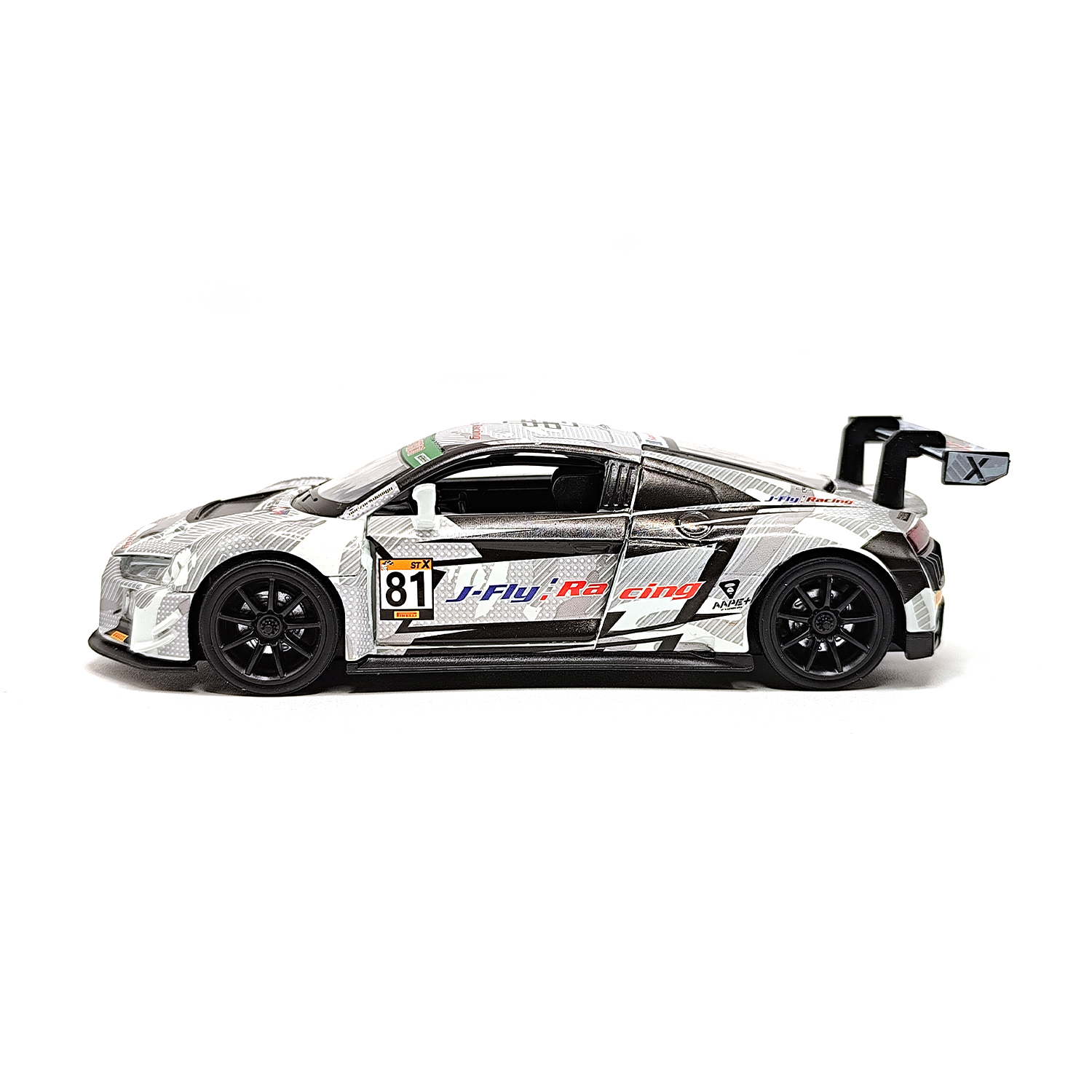 Audi R8 Lms Gt3 2018 Super Taikyu/Aape #81 White Model — White | 1:32