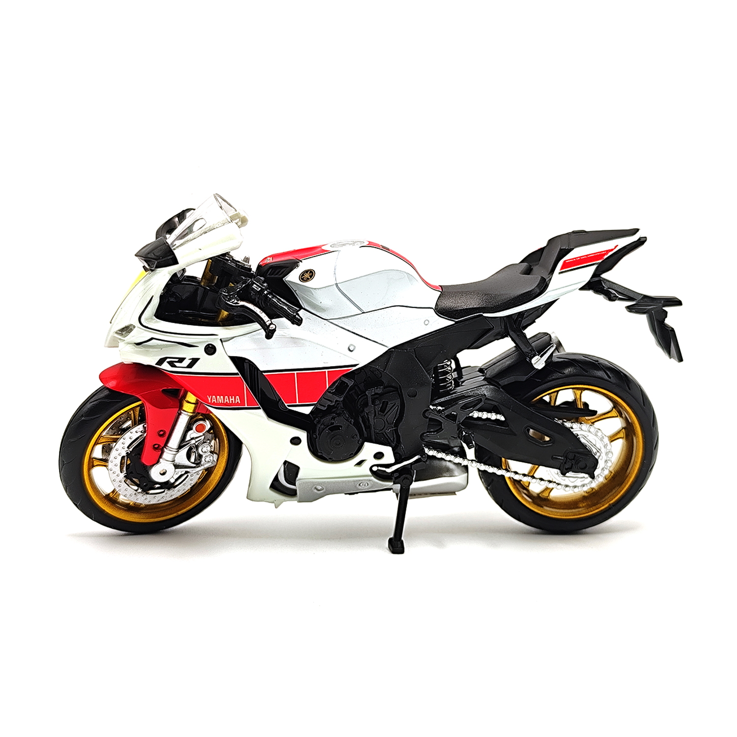 Yamaha Yzr-R1 2022 (60Th Anniversary Edition) Metal Motorcycle Model | 1:12