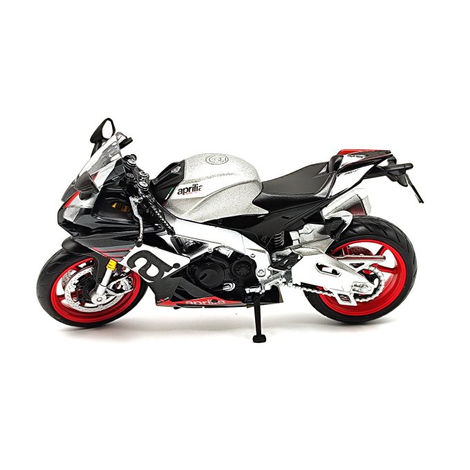 Aprilia Rsv4 Rr1000 2020 (Grigio Rivazza) Metal Motorcycle Model | 1:12