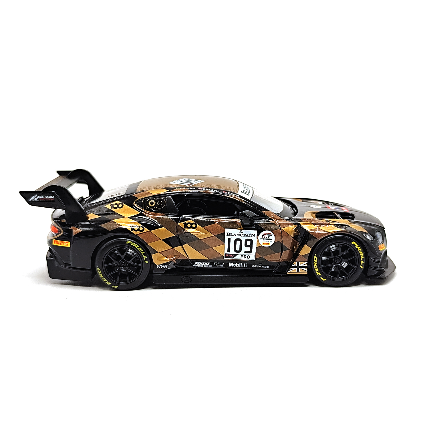 Bentley Contntl Gt3 2019 Spa Centenary #109 Model | 1:32
