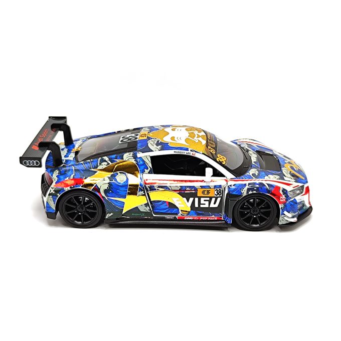 Audi R8 Lms Gt3 Macau Grand Prix 2020 Evisu Marchy Lee #38 Model — Blue | 1:32