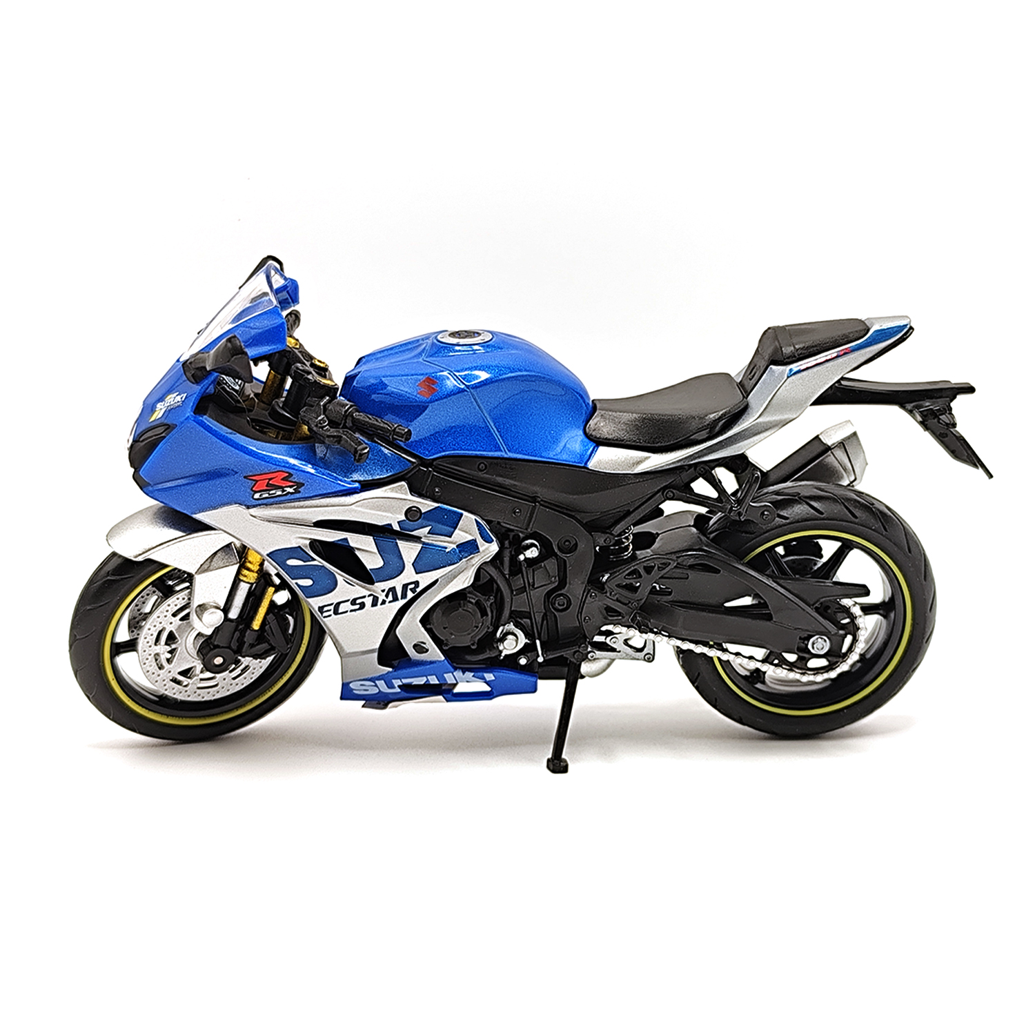 Suzuki Gsx R1000R (Racing) Metal Motorcycle Model | 1:12 - Image 2