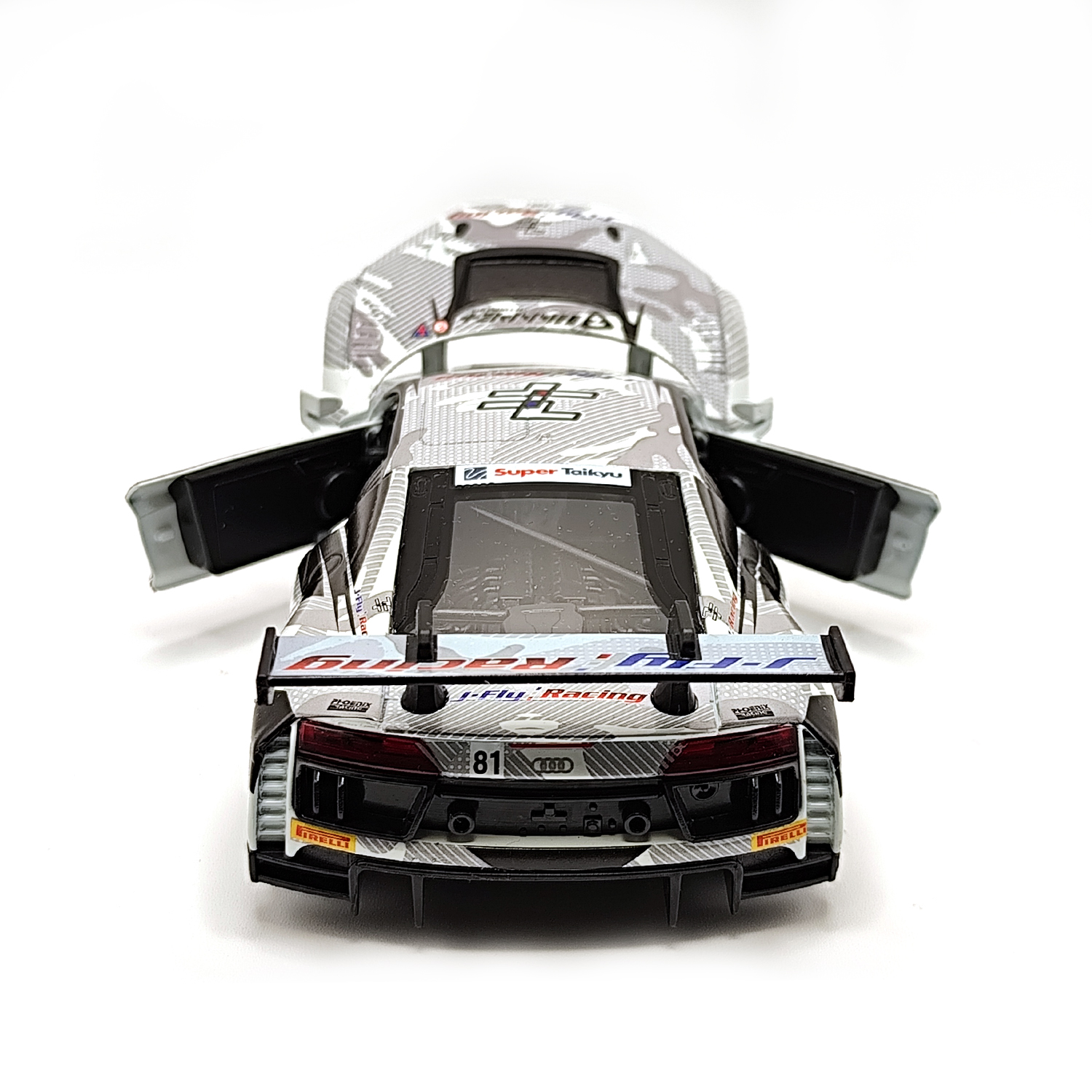 Audi R8 Lms Gt3 2018 Super Taikyu/Aape #81 White Model — White | 1:32 - Image 3