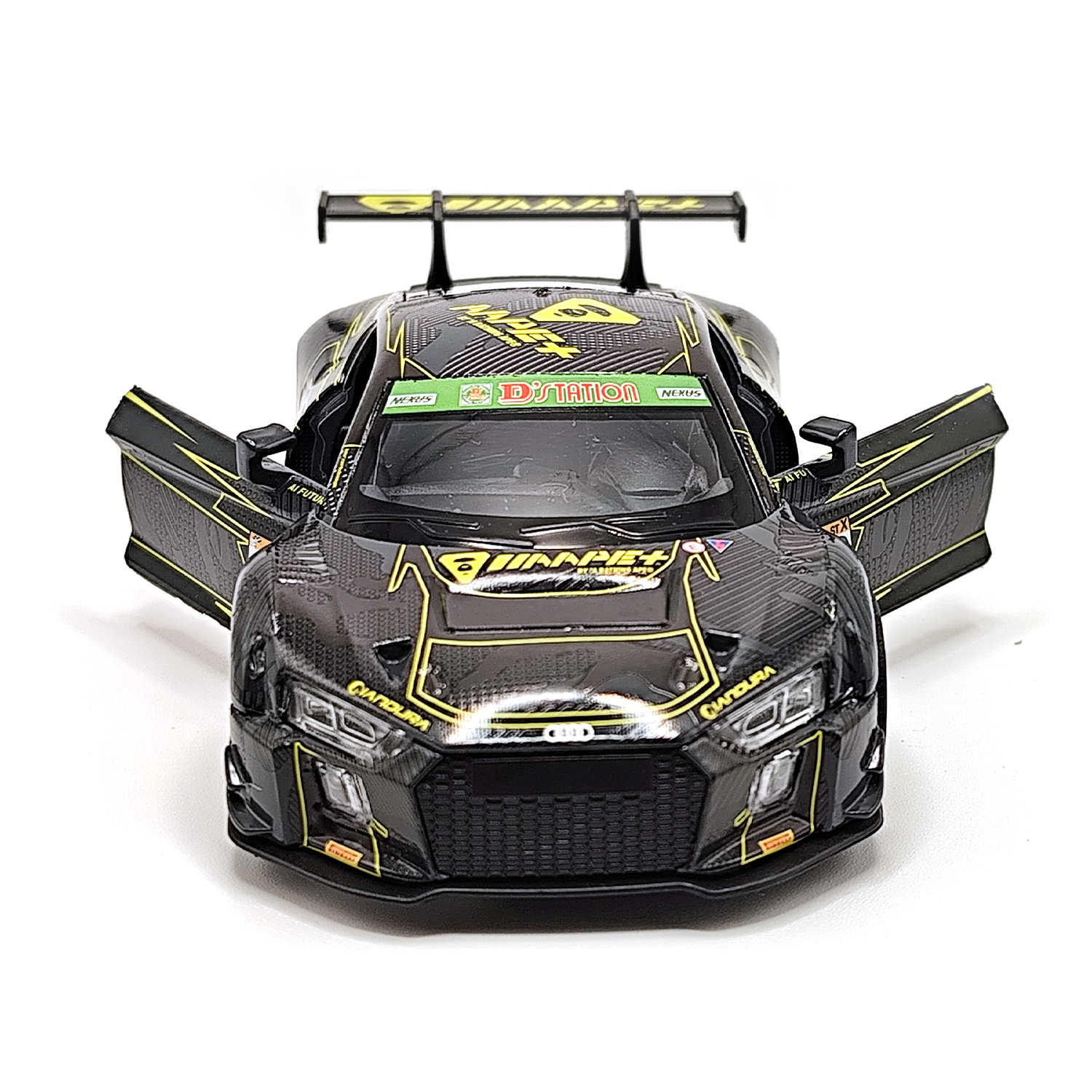 Audi R8 Lms Gt3 2018 Super Taikyu/Aape #82 Black Model — Black | 1:32 - Image 3