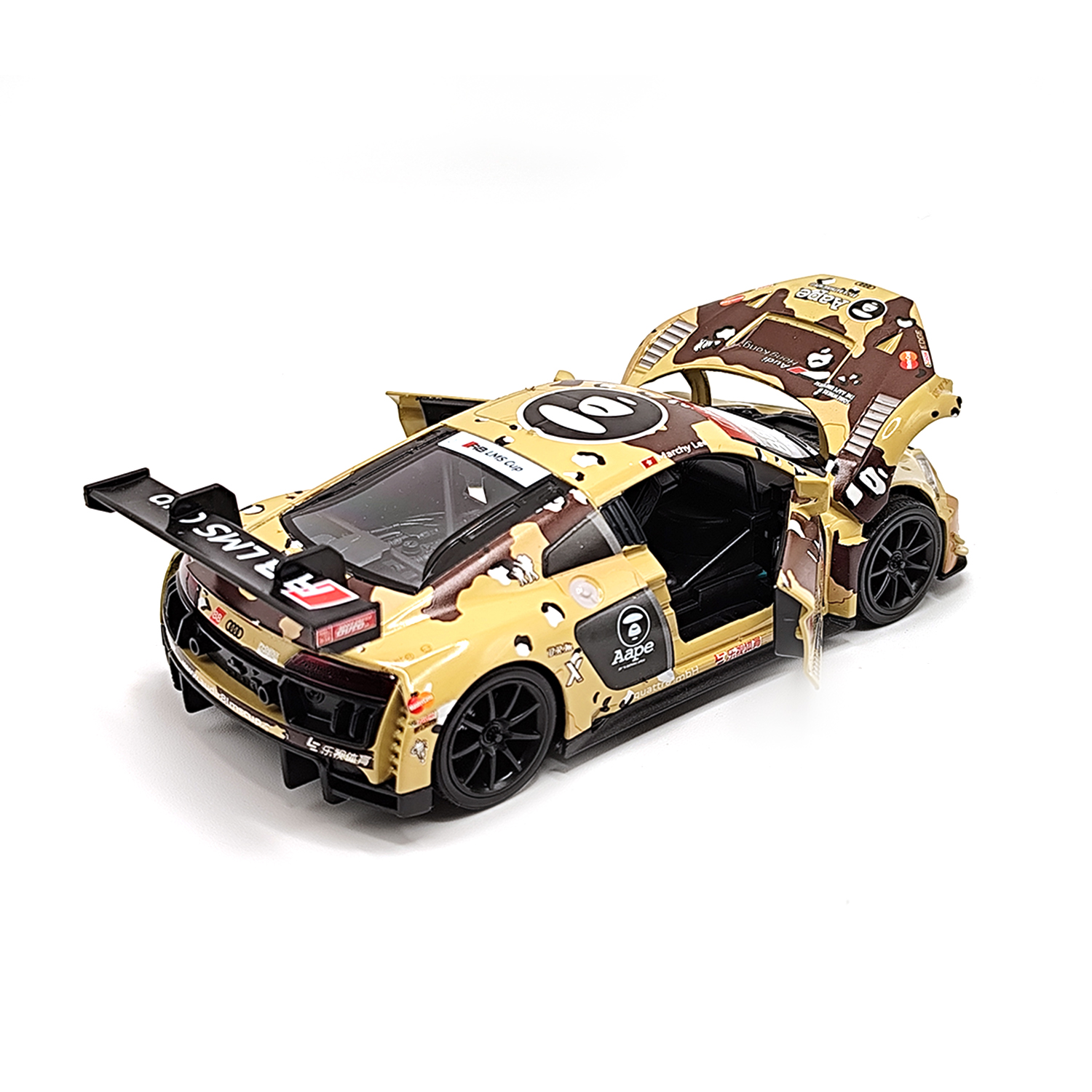 Audi R8 Lms Gt3 2018 Super Taikyu/Aape #88 Brown Model — Brown | 1:32 - Image 3