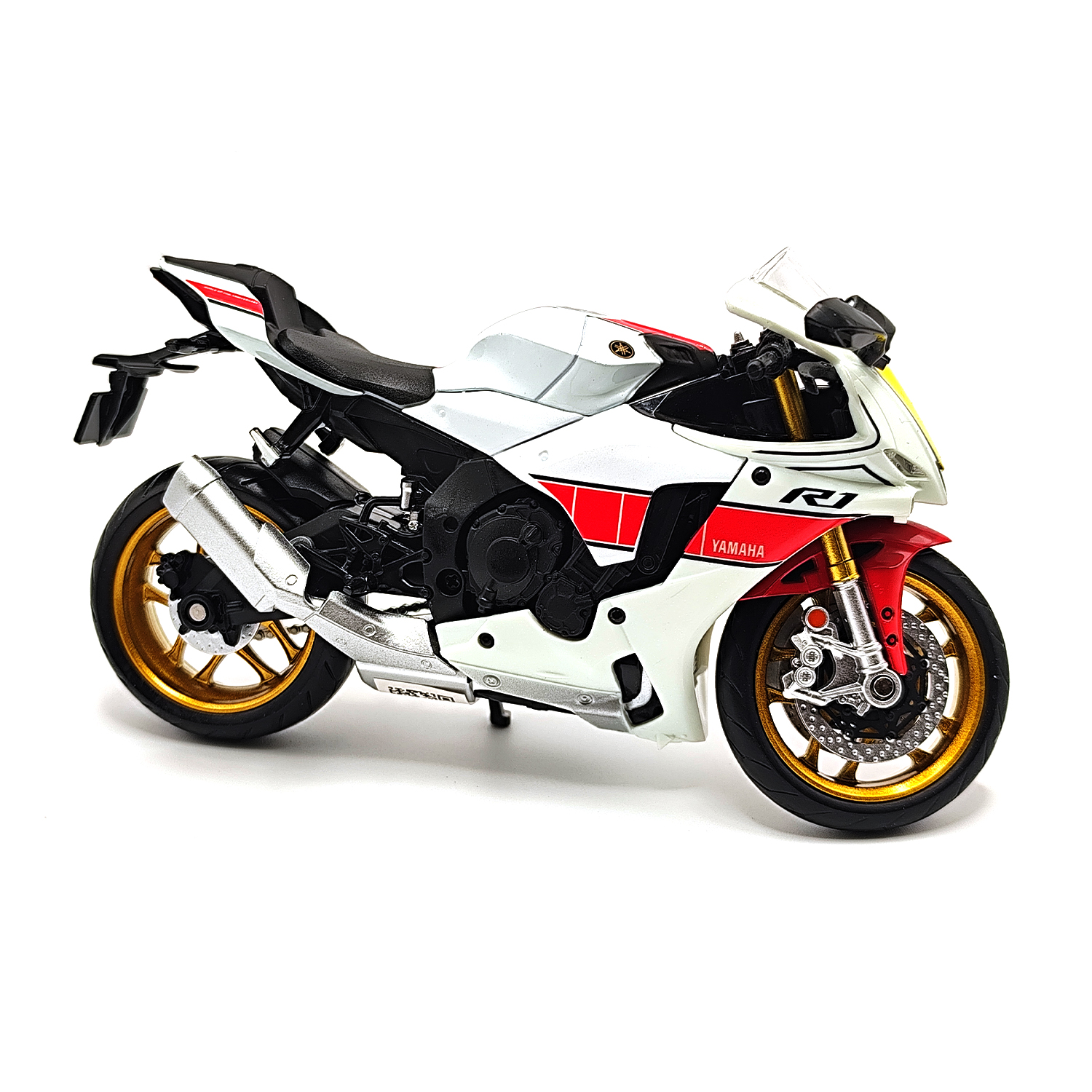 Yamaha Yzr-R1 2022 (60Th Anniversary Edition) Metal Motorcycle Model | 1:12 - Image 3