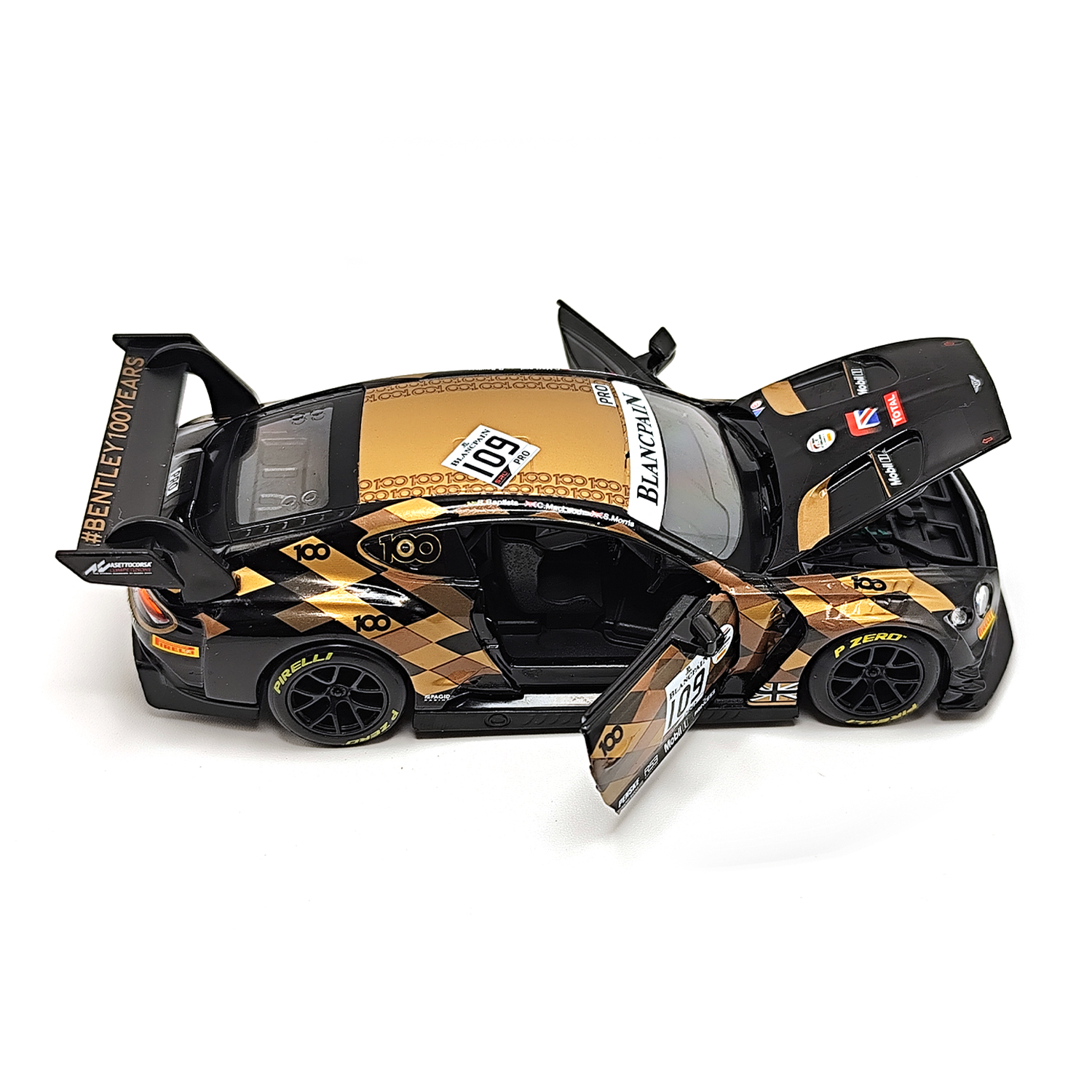 Bentley Contntl Gt3 2019 Spa Centenary #109 Model | 1:32 - Image 3