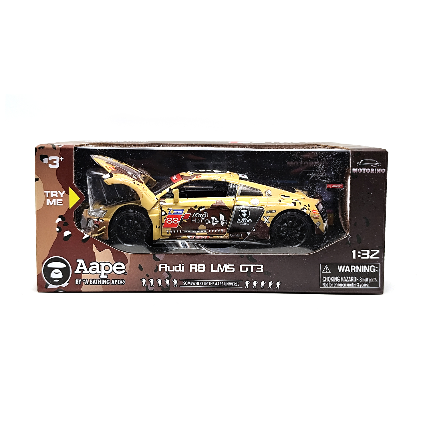 Audi R8 Lms Gt3 2018 Super Taikyu/Aape #88 Brown Model — Brown | 1:32 - Image 4