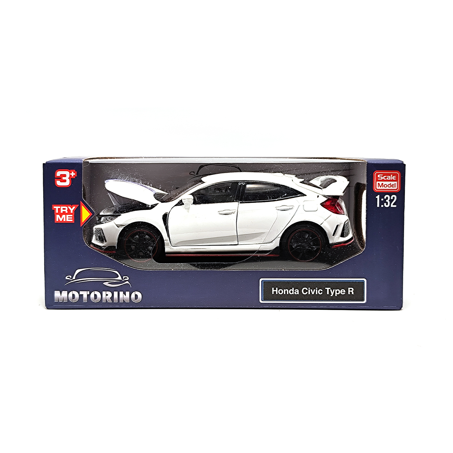 Honda Civic Type-R Model — White | 1:32 - Image 4