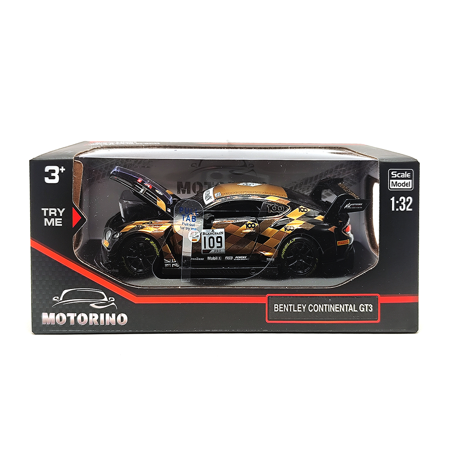 Bentley Contntl Gt3 2019 Spa Centenary #109 Model | 1:32 - Image 4