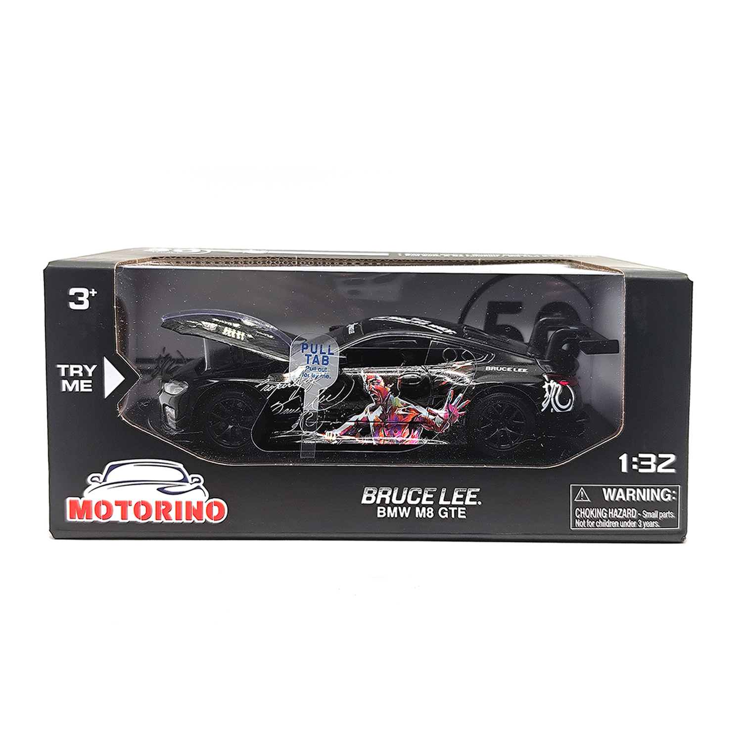 Bmw M8 Gte 2018 (Bruce Lee 50Th Anniversary Black) Model | 1:32 - Image 4