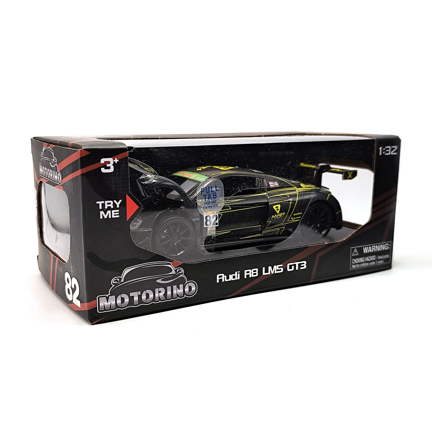 Audi R8 Lms Gt3 2018 Super Taikyu/Aape #82 Black Model — Black | 1:32 - Image 5