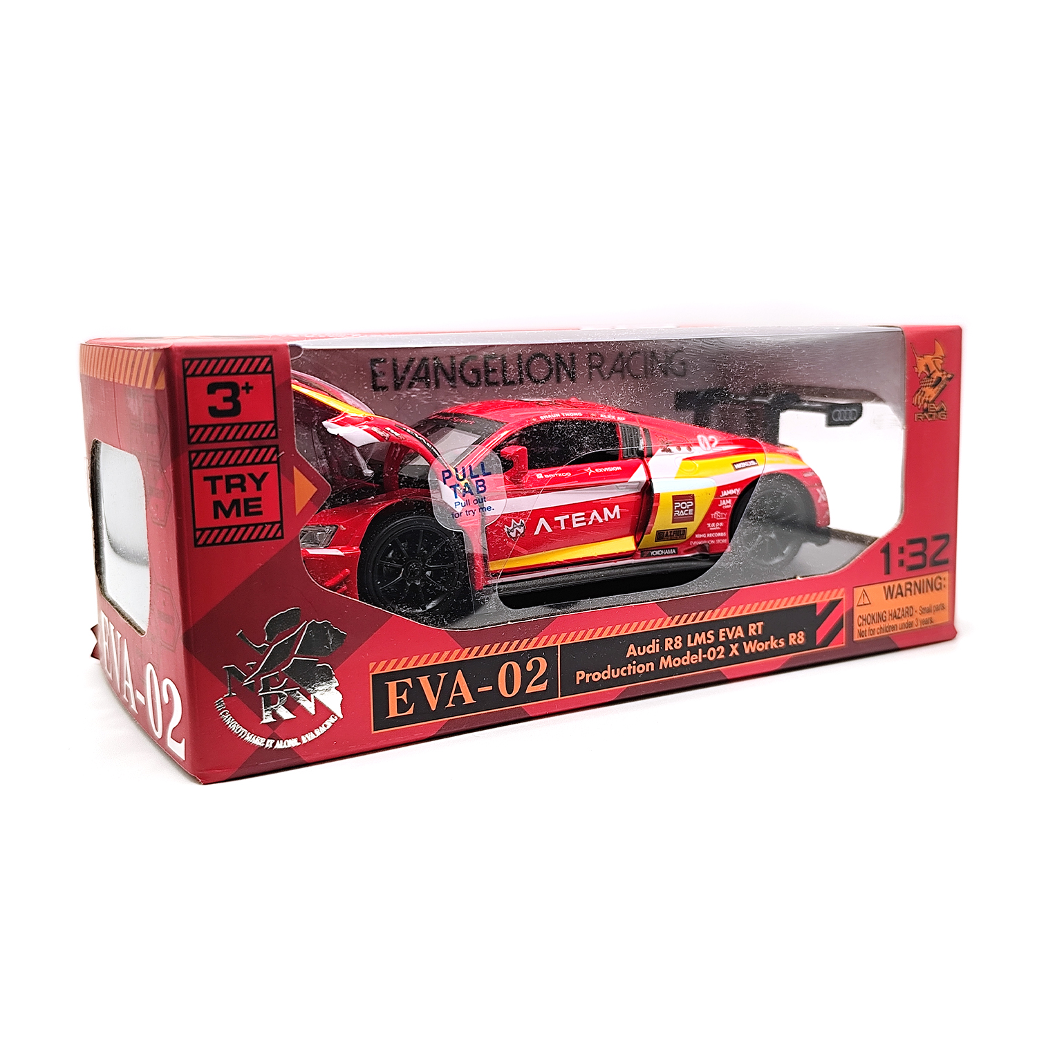 Audi R8 Lms Eva Rt Production Model-02 X Works R8 Model — Red | 1:32 - Image 5