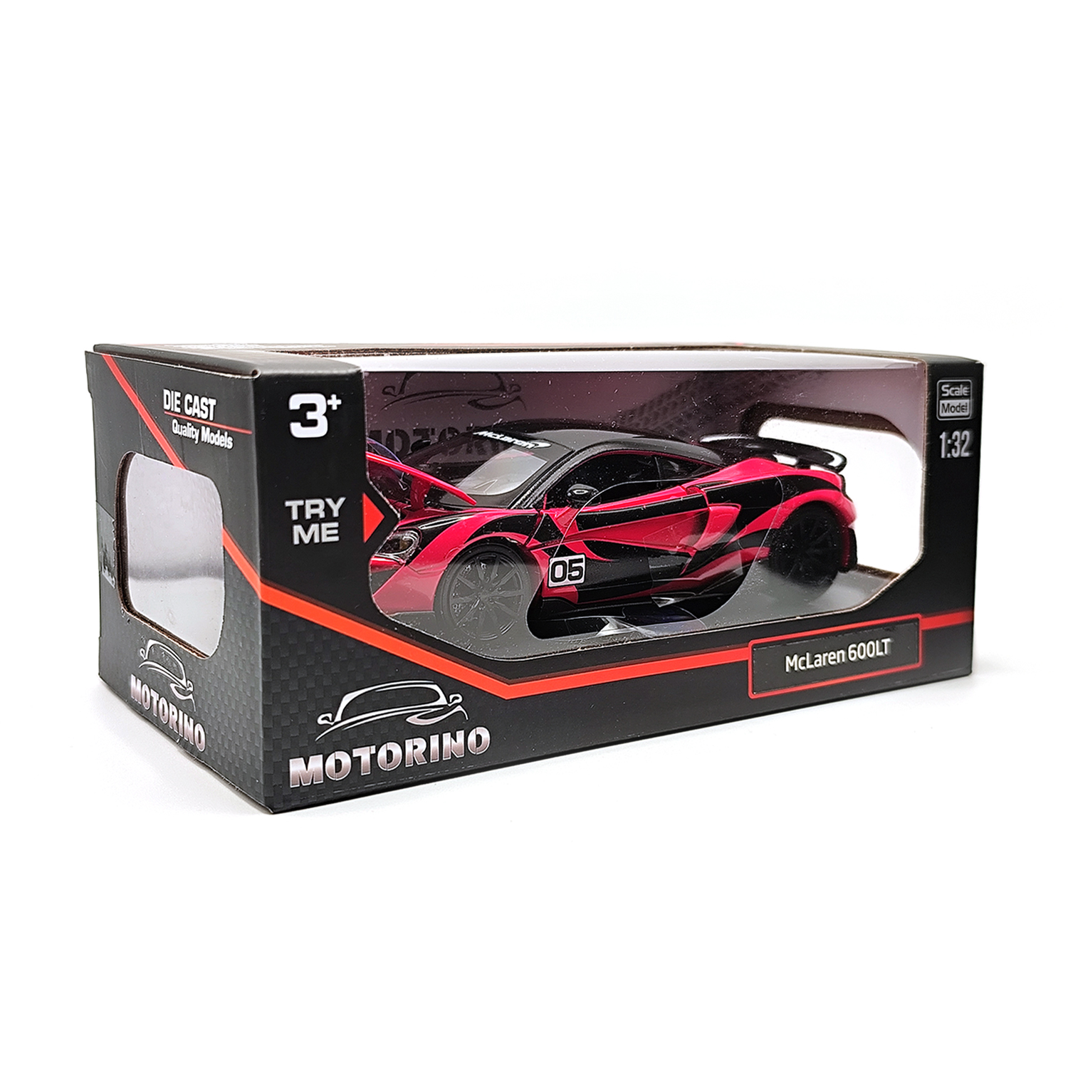 Mclaren 600Lt (No.5) Model — Pink | 1:32 - Image 5