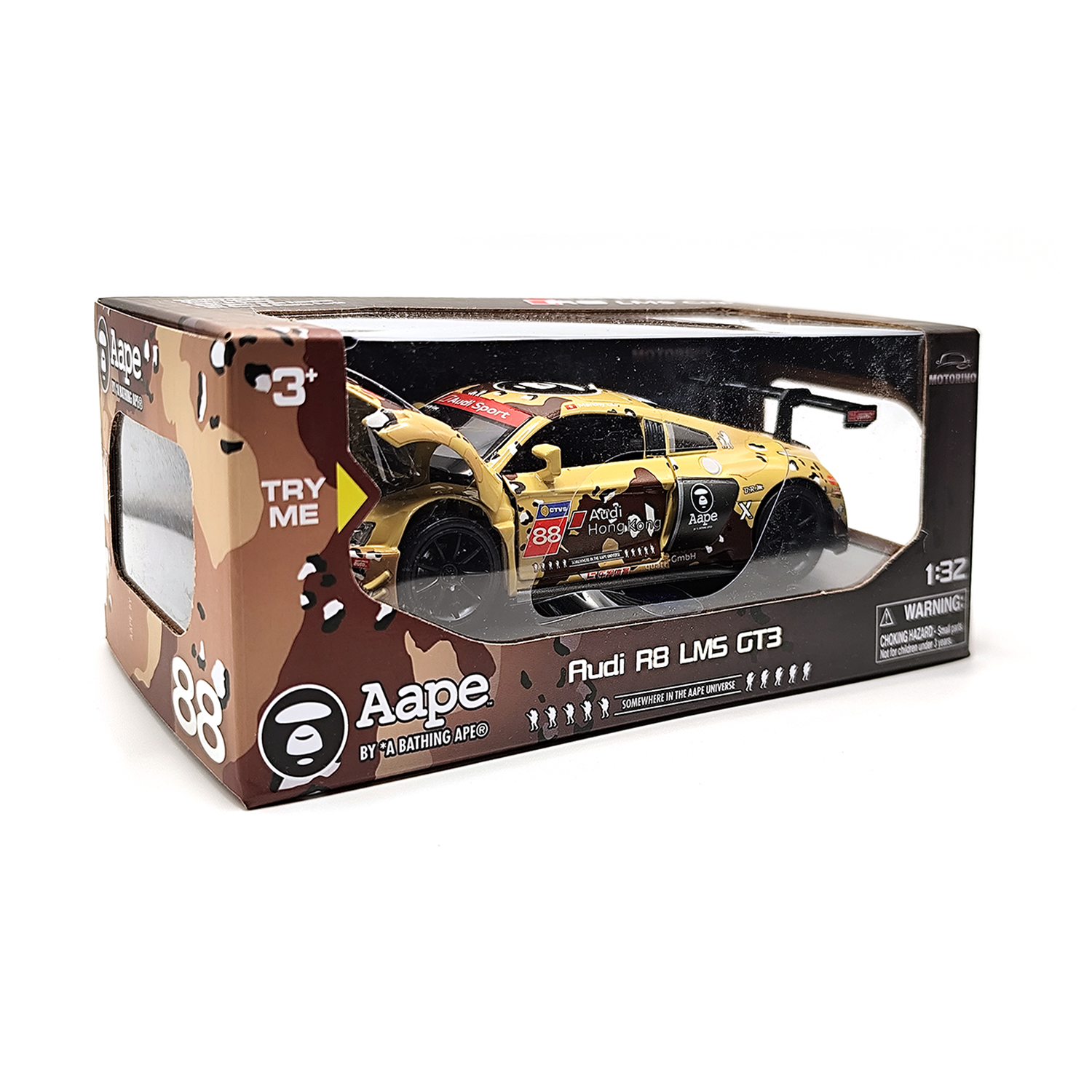 Audi R8 Lms Gt3 2018 Super Taikyu/Aape #88 Brown Model — Brown | 1:32 - Image 5