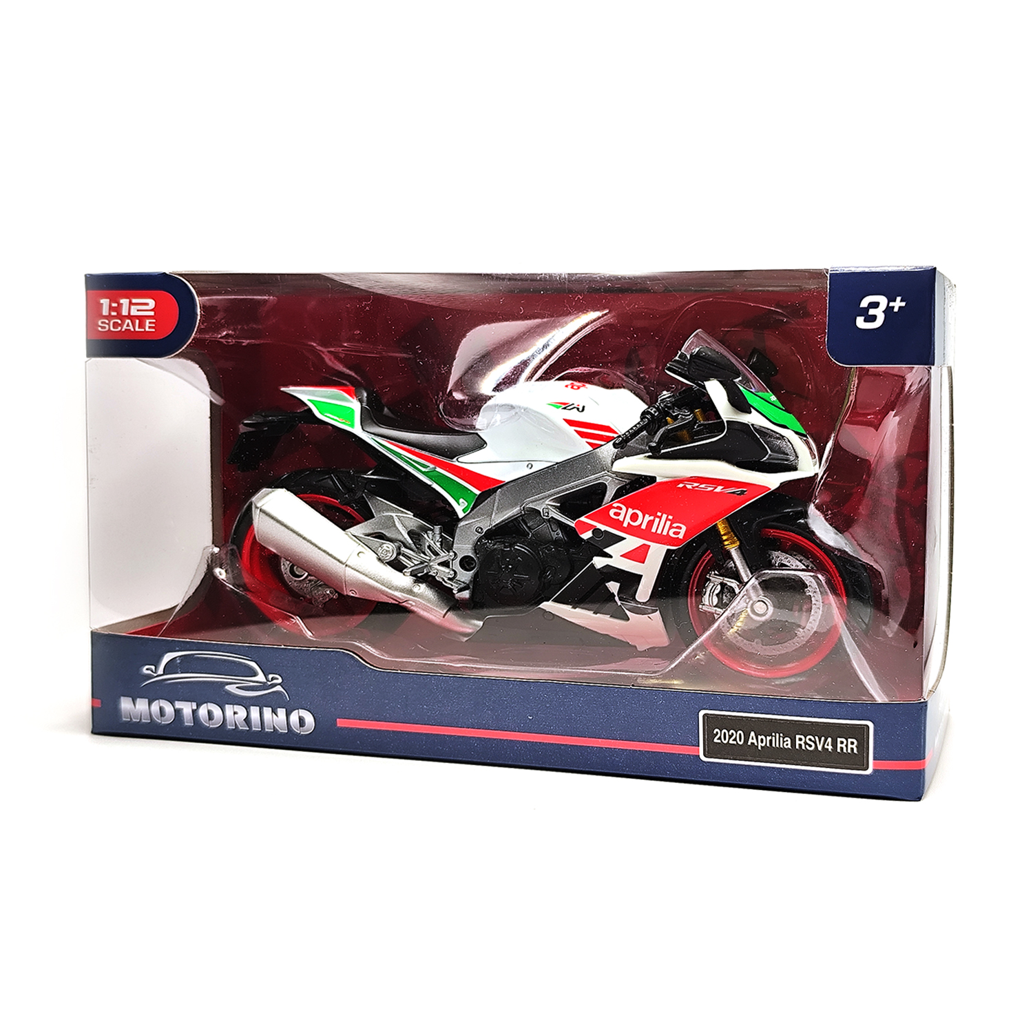 Aprilia Rsv4 Rr 2020 (Racing) Metal Motorcycle Model | 1:12 - Image 4