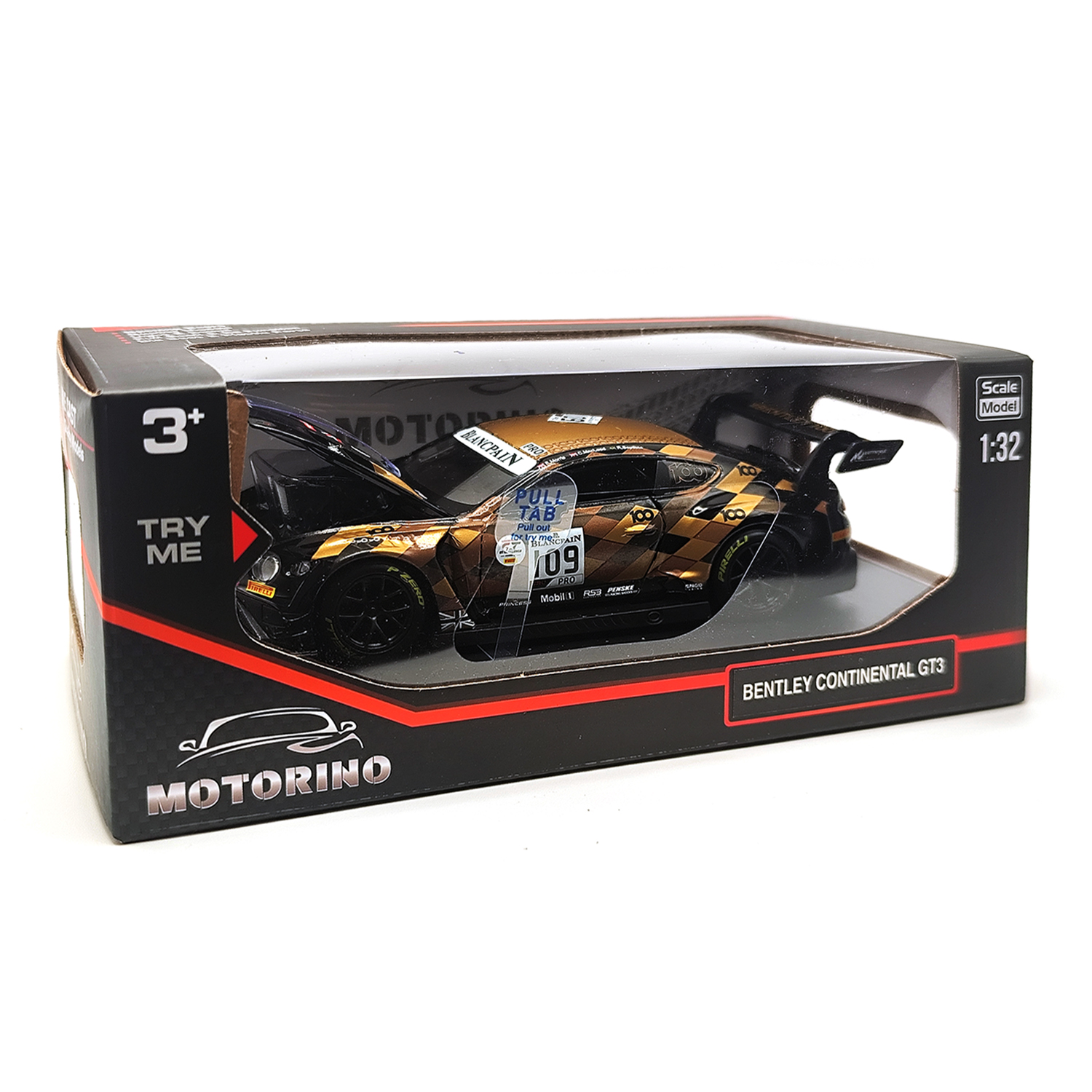 Bentley Contntl Gt3 2019 Spa Centenary #109 Model | 1:32 - Image 5