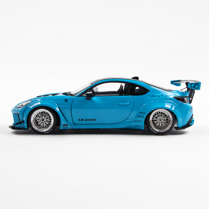 Toyota Gr86 Lbwk Body Kit Baby Blue 2024 | 1:18