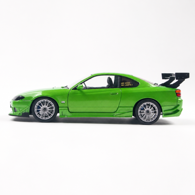 Nissan Silvia S15 Spec-R Aero Solido Works Green 1999 | 1:18