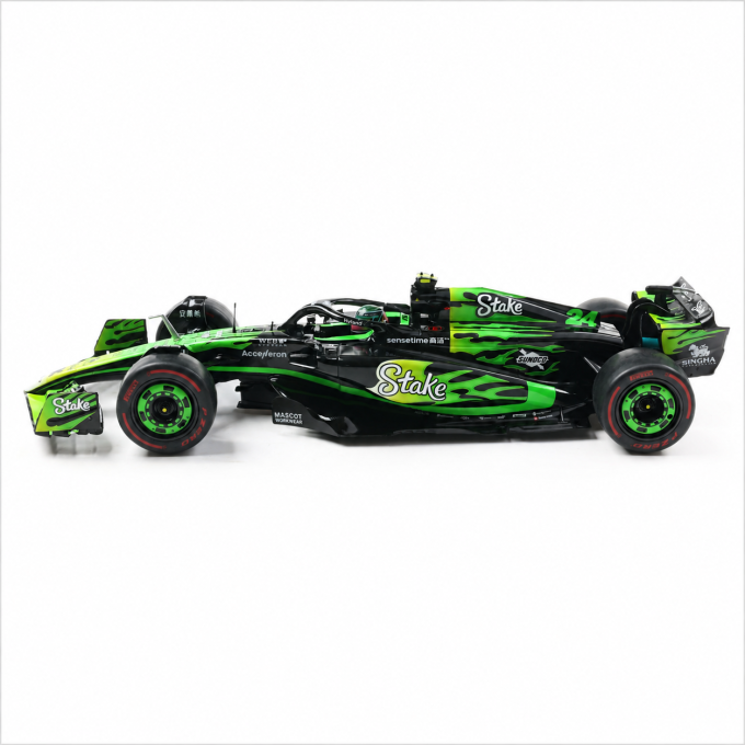 Kick Sauber F1 Team C44 Black Z.Guanyu Las Vegas Gp 2024 | 1:18